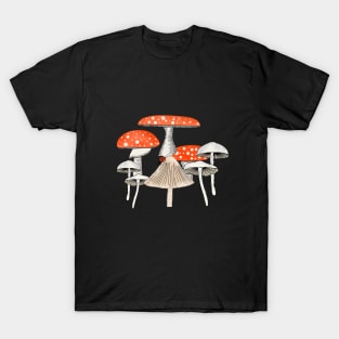 Mushroom with Ladybug T-Shirt